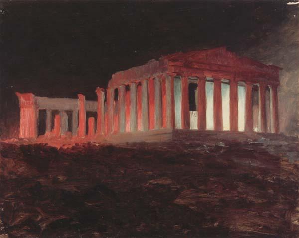Frederic E.Church Parthenon,Athens,from the Northwest Germany oil painting art